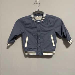 Baby GAP Blue and White Jacket- Size 2 years